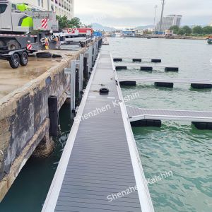 Marine Aluminum Alloy Yacht Floating Bridge Pontoon Dock Pier