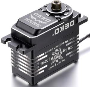 China DEKO SERVO H586 Full CNC Aluminium Case Digital Brushless motor Hi-end Servo Specially for 1/8 Crawler,RC plane, Heli on sale