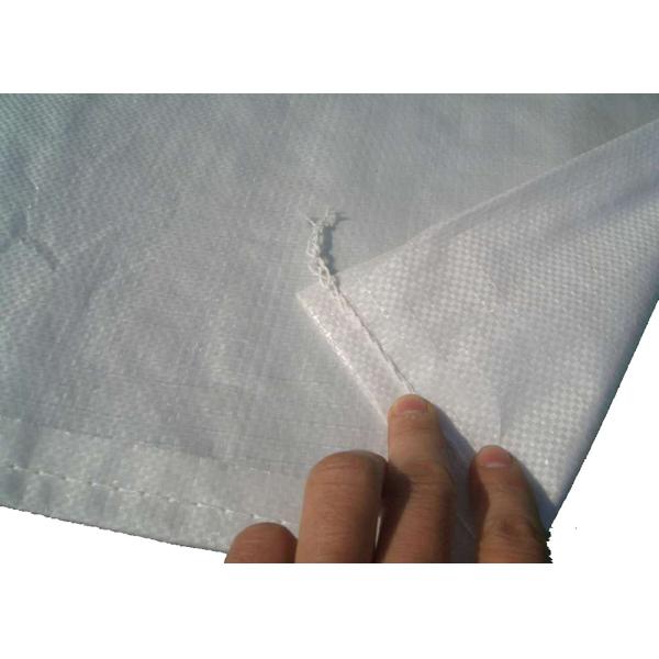 Large Opaque PP Woven Sugar Bag Sealable Weather Resistant 55 X 96 Cm
