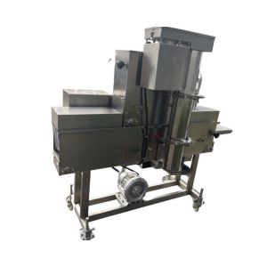 380V Customized Chicken Breast Meat Tenders Flouring Machine with Customized