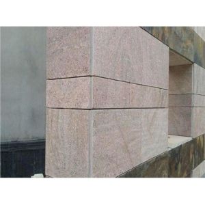 Natural G682 Granite Stone Slabs Rusty Pink Granite With Polished Surface