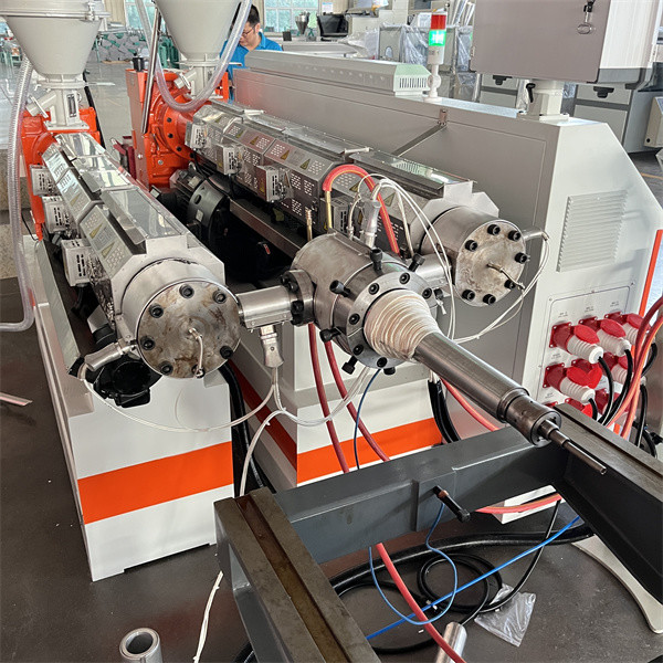 50-160mm Pipe Diameter Range Double Wall Corrugated Pipe Production Line for PP