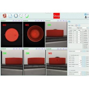 Tapas Cap Inspection Machine with AI Algorithm Recognition Technology