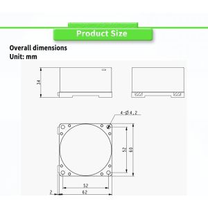 UBTM200Y Micromechanical Inertial Measurement Unit Navigation IMU Fiber Optic