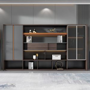 Modern design furniture filing cabinet with drawer wood file cabinets storage