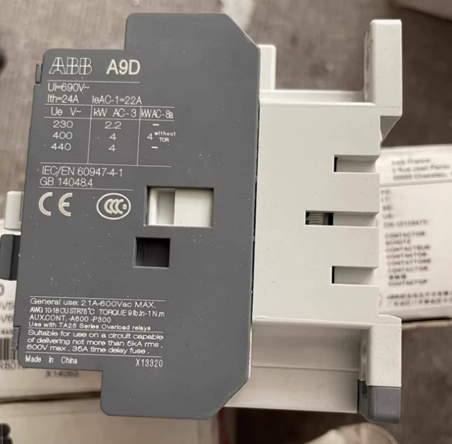 AX12-30-01-85 ABB Ac contactor Compact AC control solution Small and medium