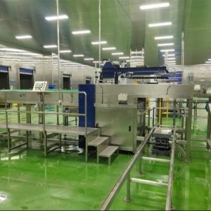 Canned Meat Basket Loading And Unloading Machine Systems Basket Loader Unloader