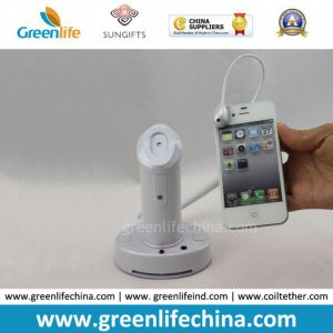 High Quality White Security Alarm Display Stand for Cell Phone