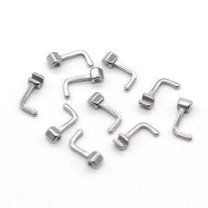 Class II Stainless Steel Dental Orthodontic Crimpable Hook 90 Degree Archwire Attachment with Crimping Feature