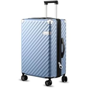Carry On Luggage 22x14x9 Airline Approved - 35L Polycarbonate Expandable Hard