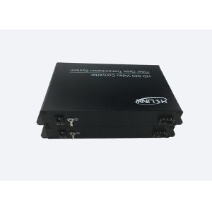 1080p/60hz HD SDI to fiber converter RS485 single mode 20 / 40 / 80km