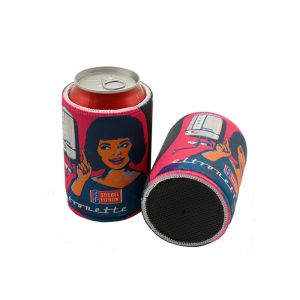 Promotional Custom Printed Insulated 5mm Tickness Neoprene Beer Can Cooler