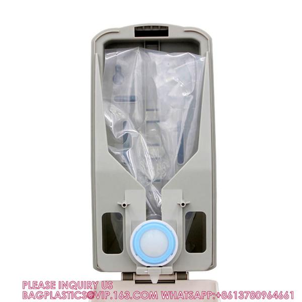 500ml 800ml 1L Hand Soap Jel Refill Soap Dispenser Pouch With Pump Packaging