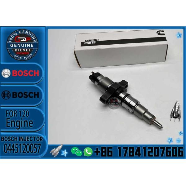 0445120057 0986435552 Common Rail Fuel Injector For Cu-Mmins Engine QSB6.7 0 445