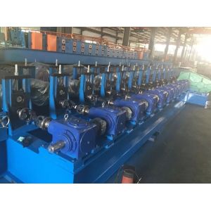 PLC control system 2018 new type Guardrail Roll Forming Machine made in china