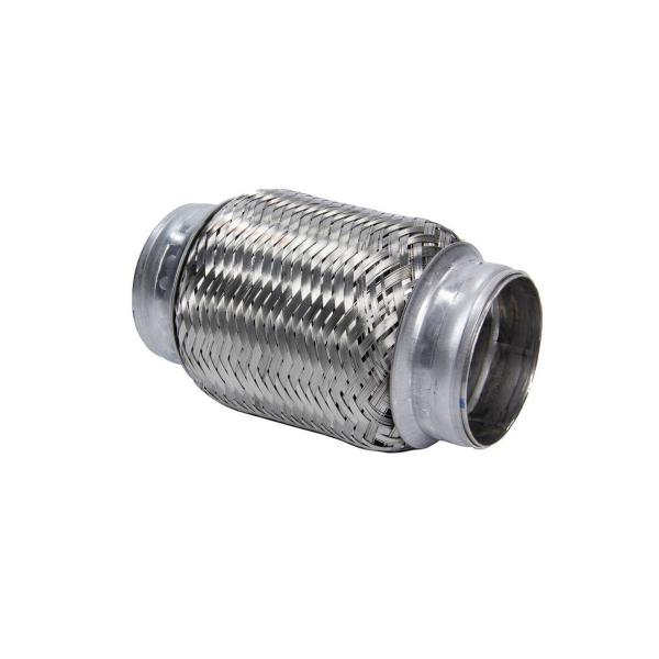 Quality 10" Long X 2.5" Stainless steel Exhaust Flex Flexible Bellow Double Braid wholesale