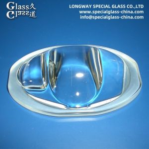 Durable Optical Borosilicate Glass Street Light Cob Led Lenses