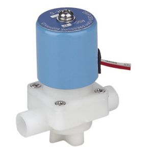 PP Normally Closed RO Solenoid Valve Direct Acting For Water / Hot Water