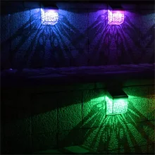 ABS PC Solar Decoration Lights with Monocrystalline Silicon Solar Panel Energy