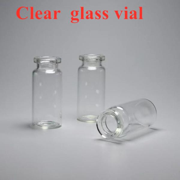 Quality 5r 10r Medical Glass Vial Injection Glass Bottle With Flip Off Cap wholesale
