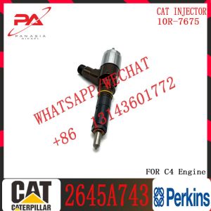 Diesel engine fuel injector 321-0990 2645A743 for 321D excavators engine diesel