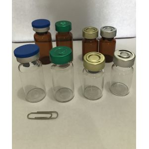 1ml-50ml Clear Amber Borosilicate Glass Vial With Aluminium Plastic Cap