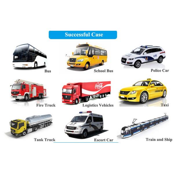 School Bus Auto DVR Camera System , Mini SD Card Security Vehicle Camera DVR