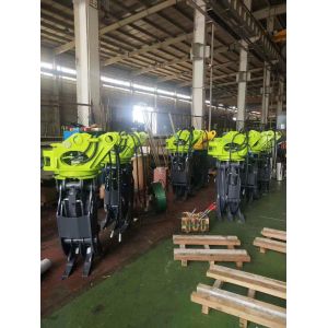 Excavator Hydraulic Log Grapple For Demolition Rock Work CE Approval