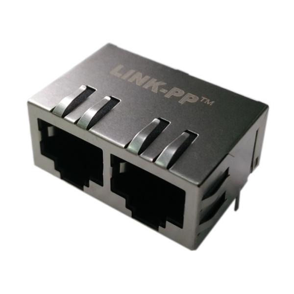 Quality XFATM9-COMBO2-4S Dual Rj45 Connector 10/100Base-T Without LED wholesale