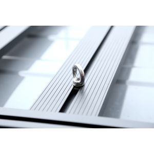 Installation Gutter Clamp Mounting Black Multifunctional Roof Rack for Jeep