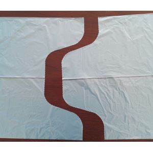 China S Cut HDPE Plastic Garbage Bags 10 Micron Gravure Printing 500 * 600mm on sale