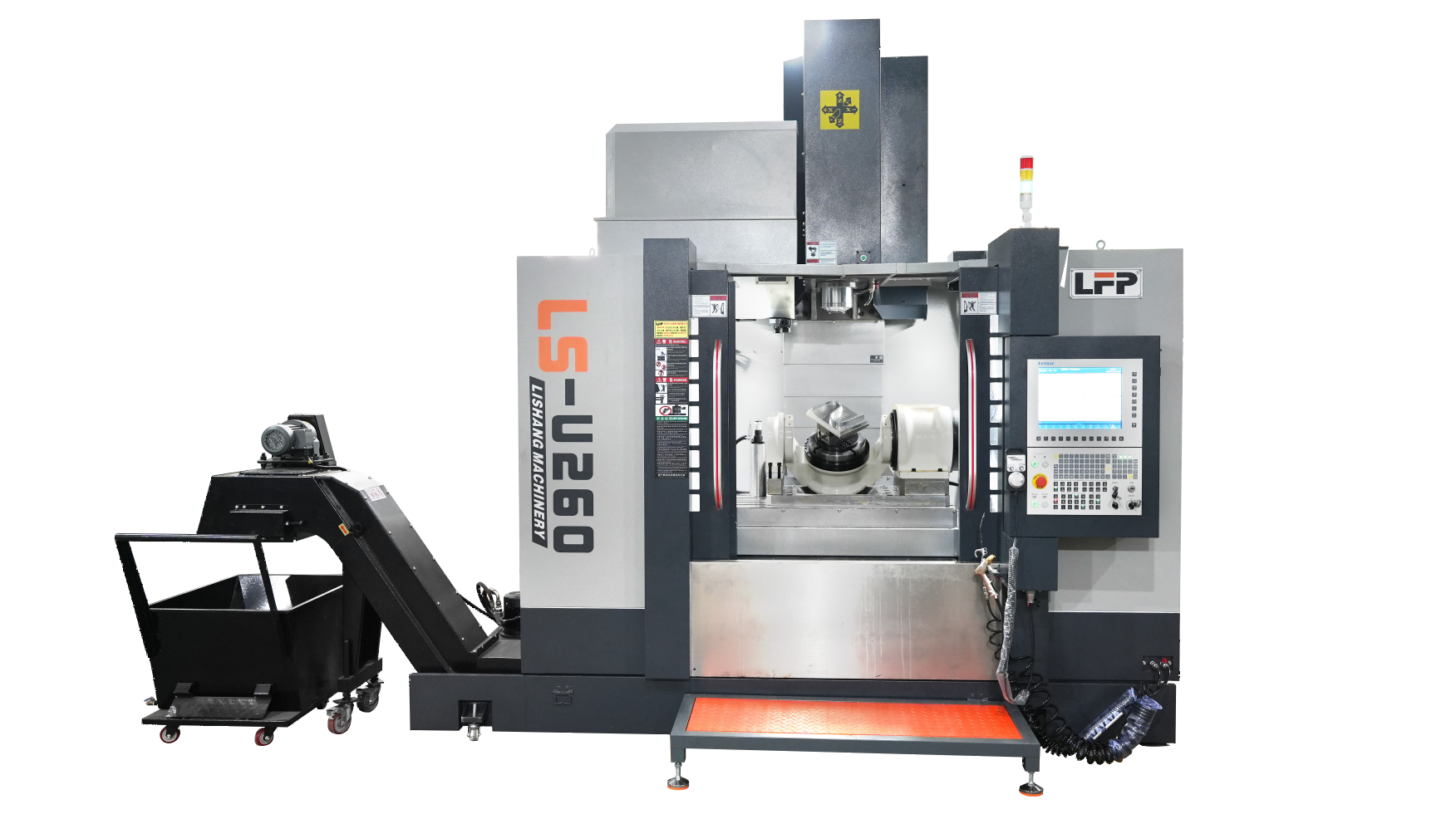 LS-U260 Five Axis CNC Machining Center 30KW With Positioning Accuracy Automotive