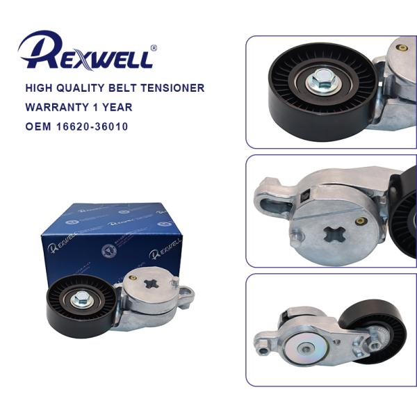Quality 16620-36010 Auto Belt Tensioner for Toyota Camry Highlander RAV4 Sienna Venza Sciont 16620-0V022 16620-0V020 wholesale