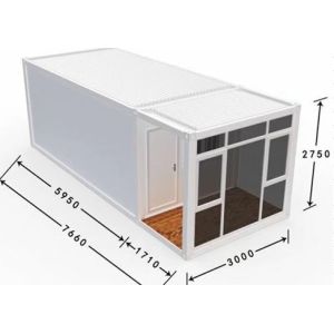ISO Family Fireproof Flat Pack Container House
