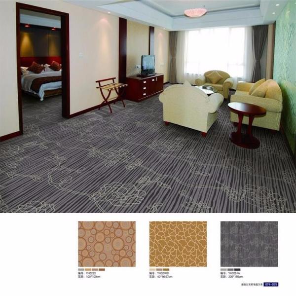 Fireproof printed nylon material home carpet from China
