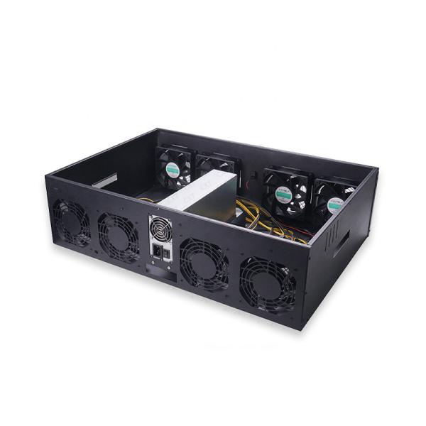 Quality 8 GPU Ports Mining Rig Machine, Cryptocurrency Mining Machine With 2000W Power Supply wholesale