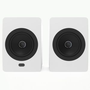 Powered Bookshelf Speakers with Built-in Amplifier and 5.25 Drivers for