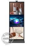 70 Inch Full Screen Displaying IR Touch Screen LCD Stretched Kiosk With Camera