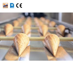 5400-6000 Cones/Hour Ice Cream Cone Machine For Wafer Cup Making