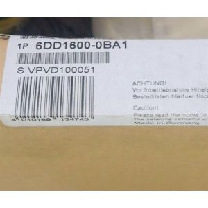 6DD1600-0BA1 Siemens Module 6DD1600-0BA1 Processor Module
