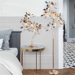 Nordic Agate Wall Light Living Room Modern Creative Simple Bedside Light（WH-OR