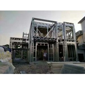 Light Steel Frame House Customized European Style Portable Assembly