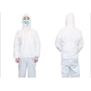 White Sterilized Disposable SMMS Patient Exam Gowns