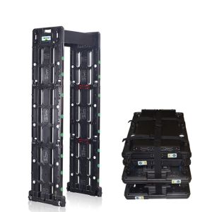 Foldable Mobile IP67 16 Zones Door Frame Metal Detector