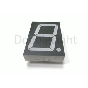 Cheap DIP Led Seven Segment Display 1.80 Inch Single Digit 8-15mcd Luminous Intensity Per Segment for sale