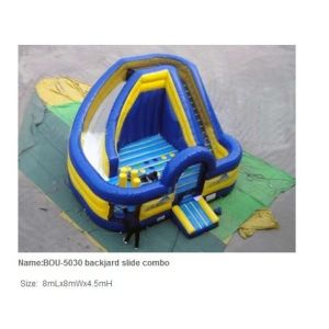 Cheap Inflatble Slide / inflatable pool slide / inflatable funny slide with pool for sale