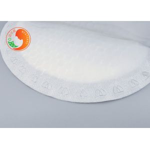 Round Shape Hygiene Disposable Breast Pads High Absorbing Customizable