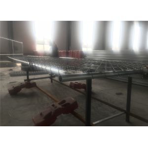 Chain Link Fence Panels Hot dipped To Be 366gram/sqm tube 32mm wall thickness