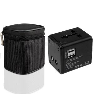 Universal Travel Plug Adapter With Type C Smart USB Charger Electrical