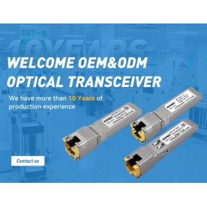 60km 1550nm Dual Fiber LC Single Mode Duplex LC DDM 10G SFP+ Transceiver